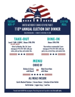 118th Annual Election Day Dinner